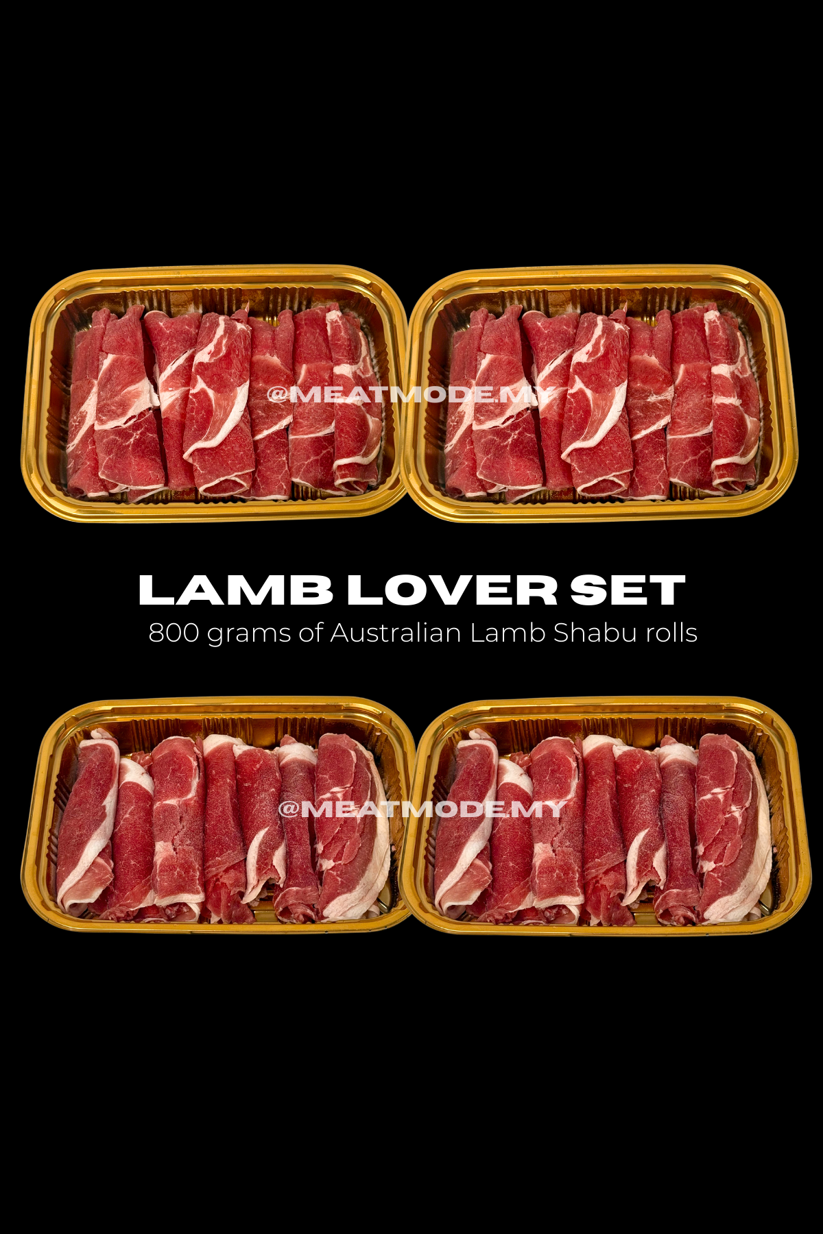 Lamb shabu shabu rolls hotpot set Malaysia delivery