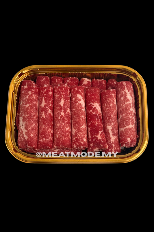 Australian wagyu topside Shabu Shabu beef rolls for hotpot kl delivery 