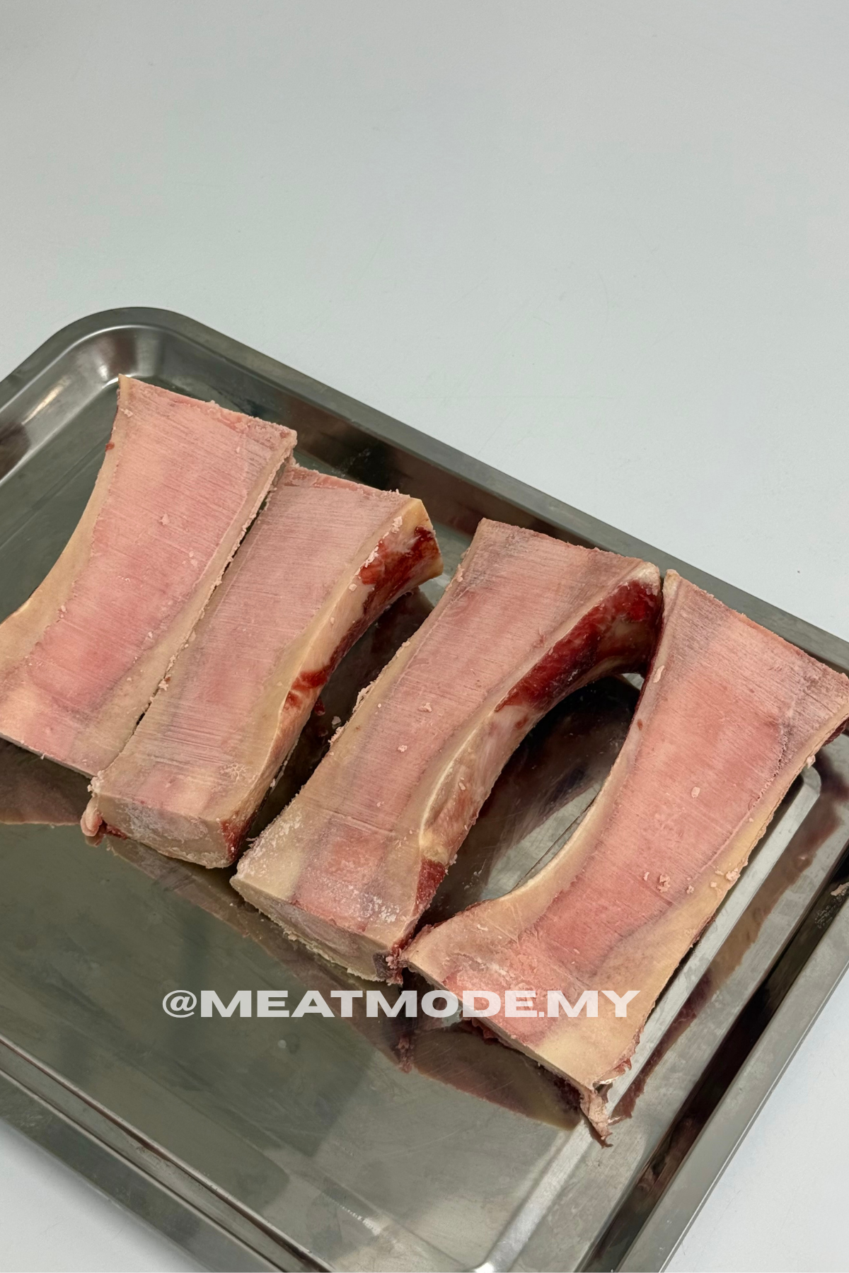 Australia Grass Fed Beef Bone Marrow Centre Cut Split for baby 