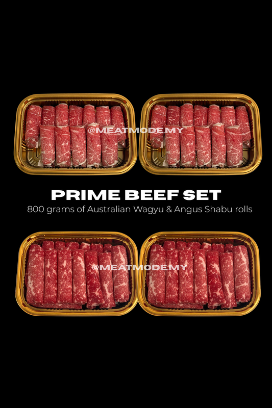 Wagyu and Angus beef shabu shabu rolls hotpot set Malaysia delivery